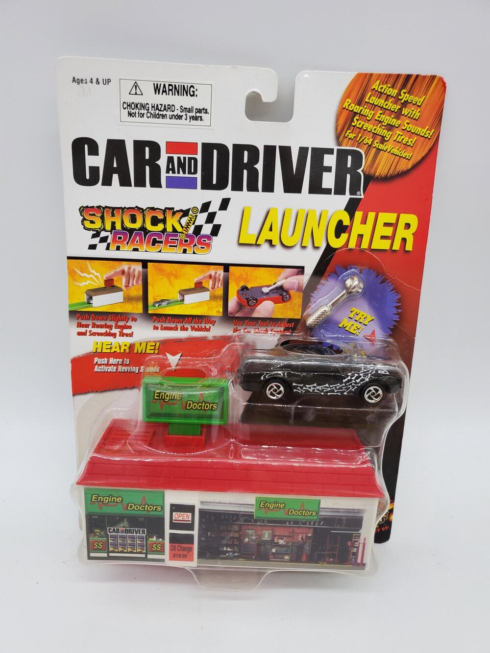 Car and Driver Shock Racer Launcher - 2000